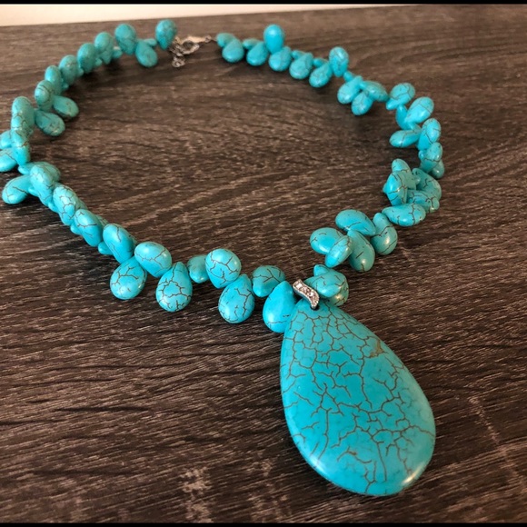 Gorgeous Turquoise Necklace!! - Picture 2 of 6